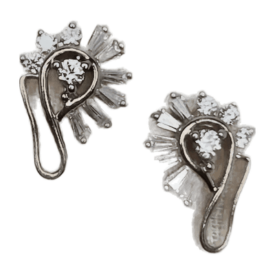 Marquise & baguette: a silver piece from this selection