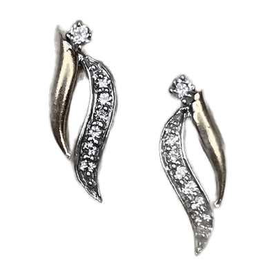 Studs: a silver piece from this selection