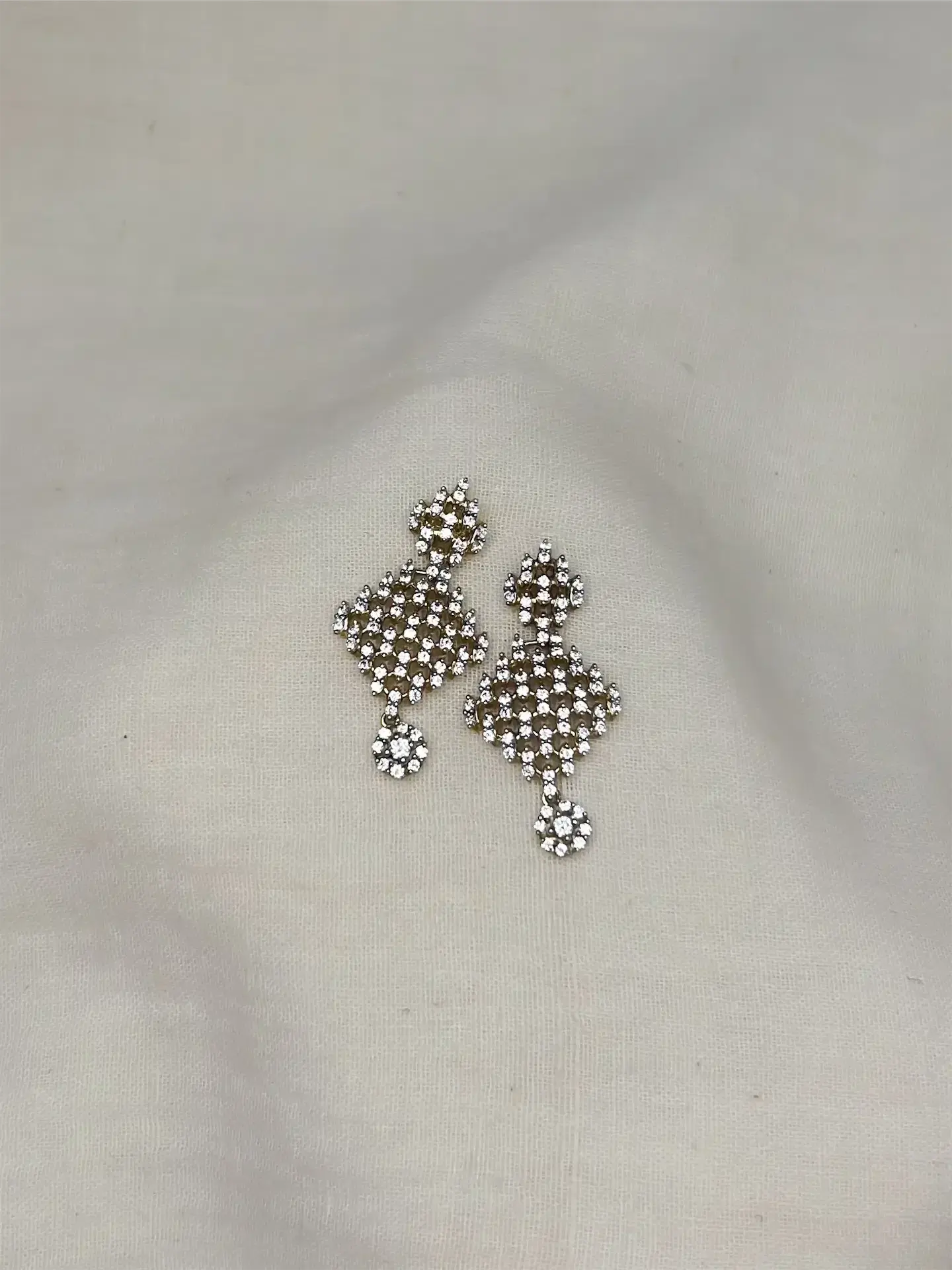 Lattice Dangle Earrings