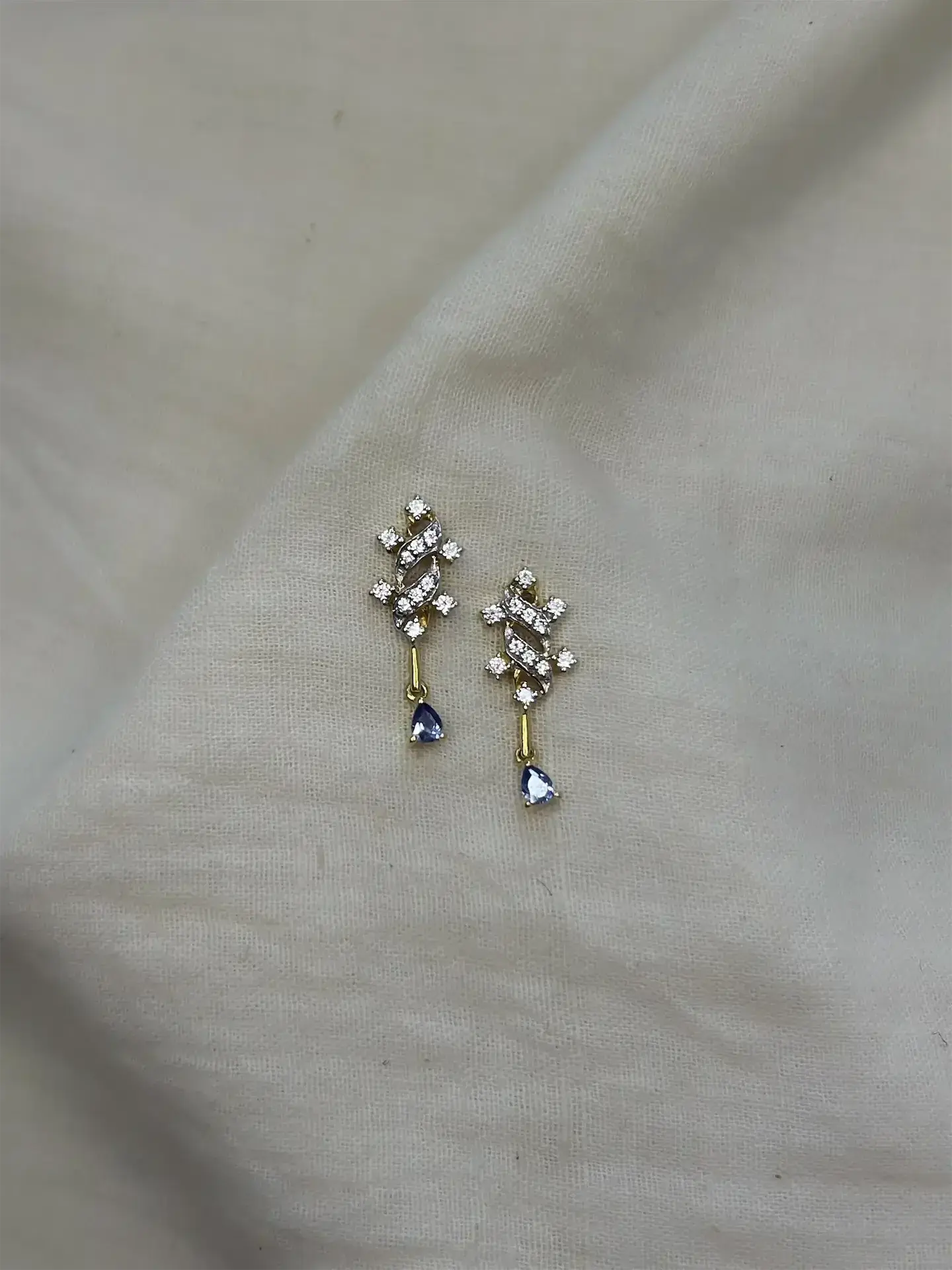 Celestial Serpentine Drop Earrings
