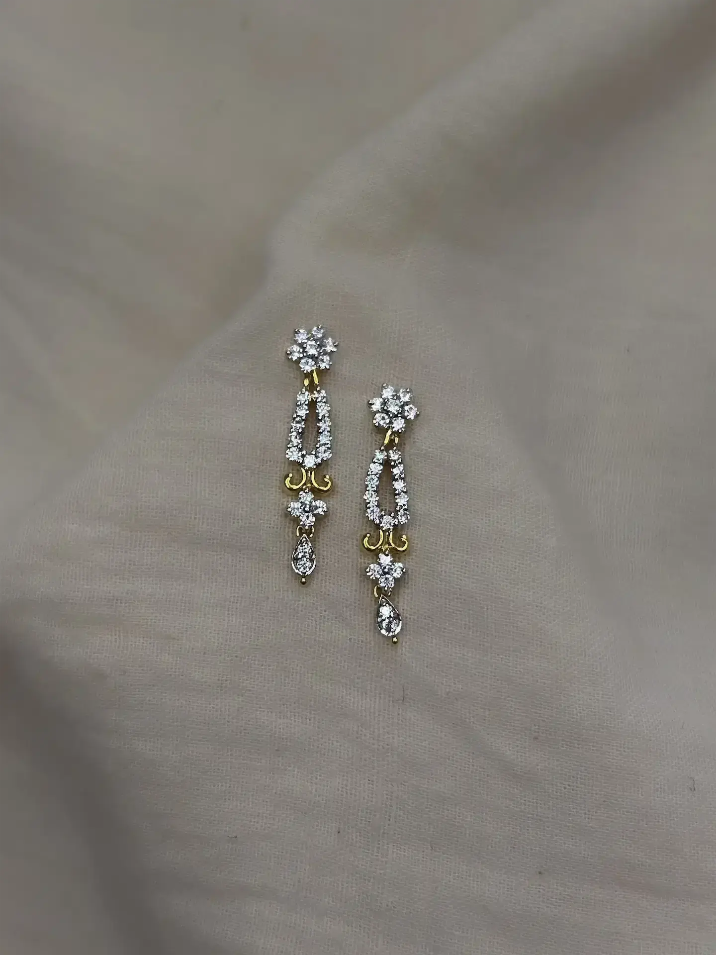 Celestial Floral Drop Earrings