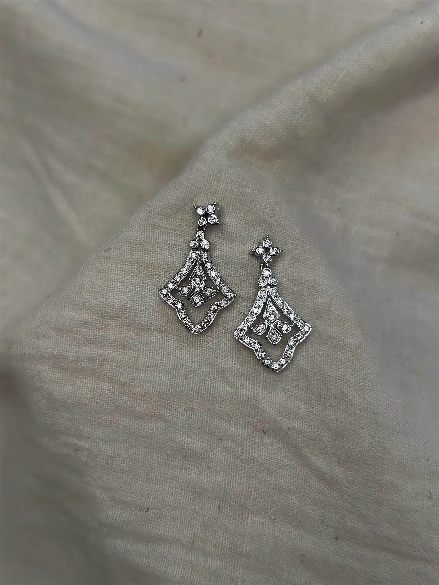 Geometric Drop Earrings