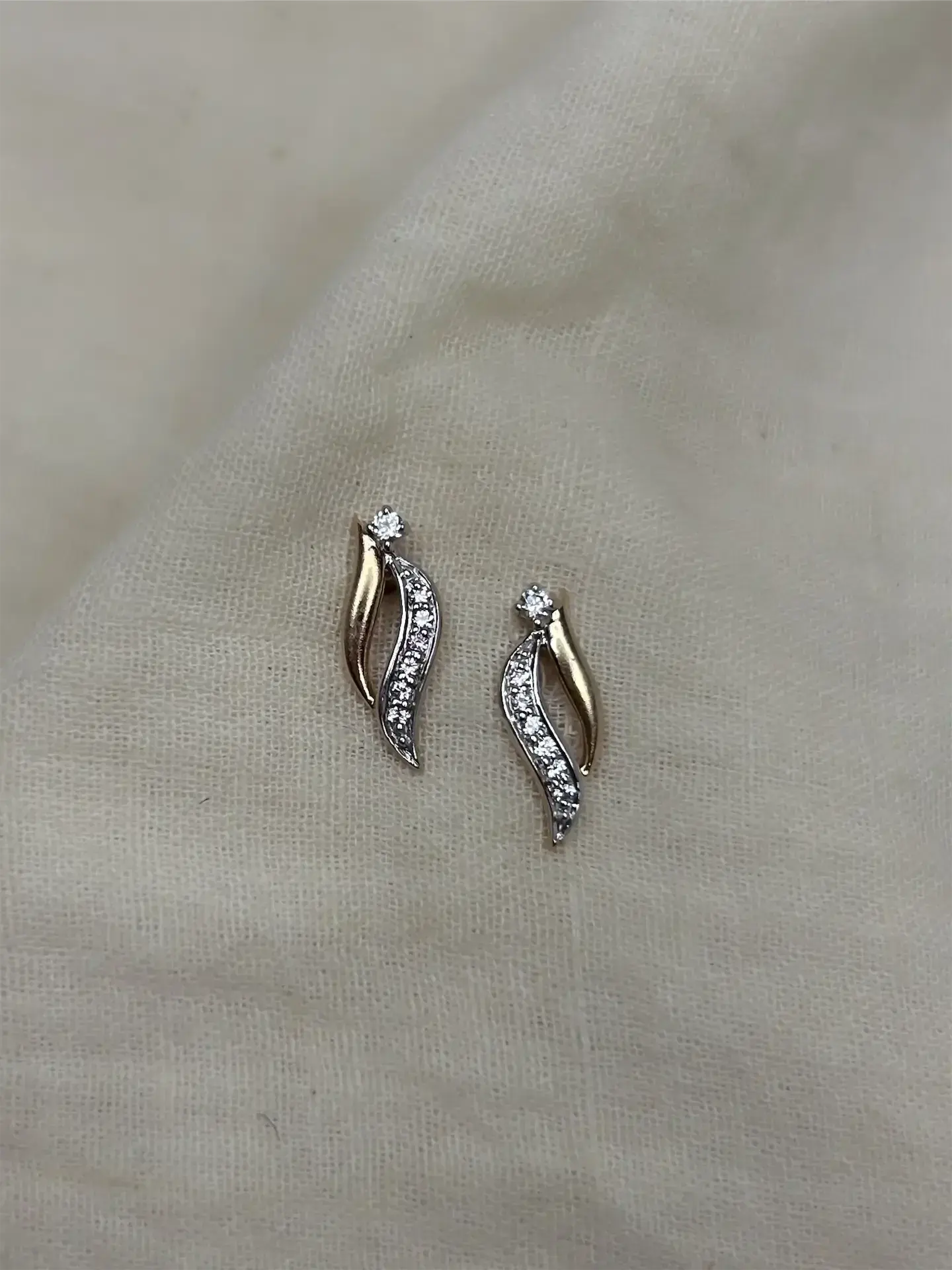 Celestial Flame Studs