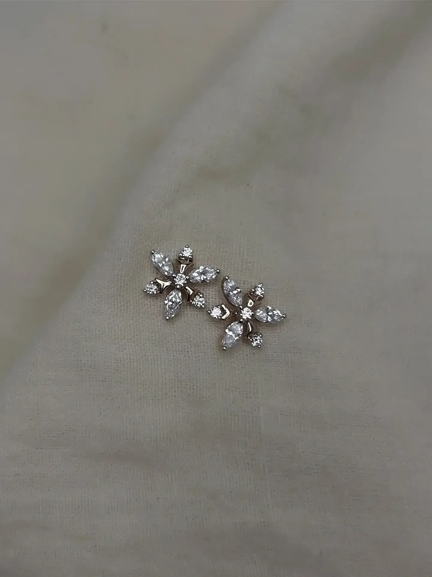 Celestial Snowflake Studs