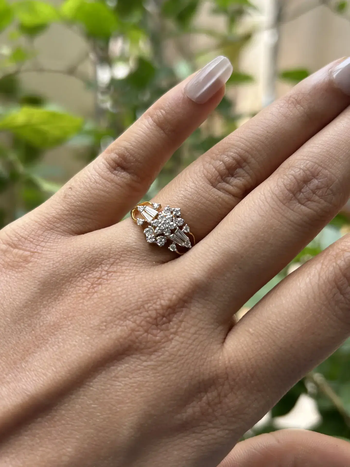 Radiant Blossom Ring