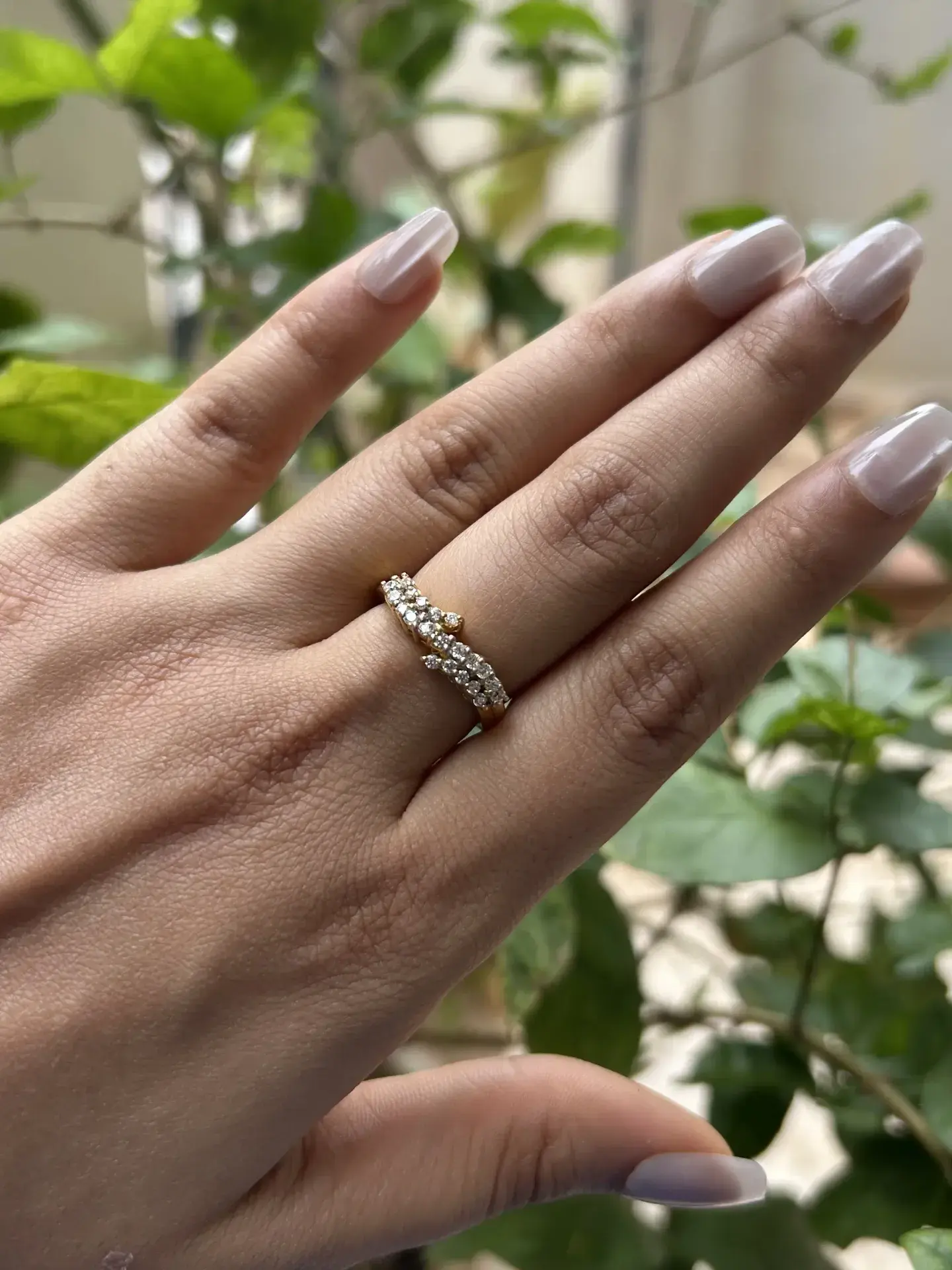 Starlight Cascade Ring
