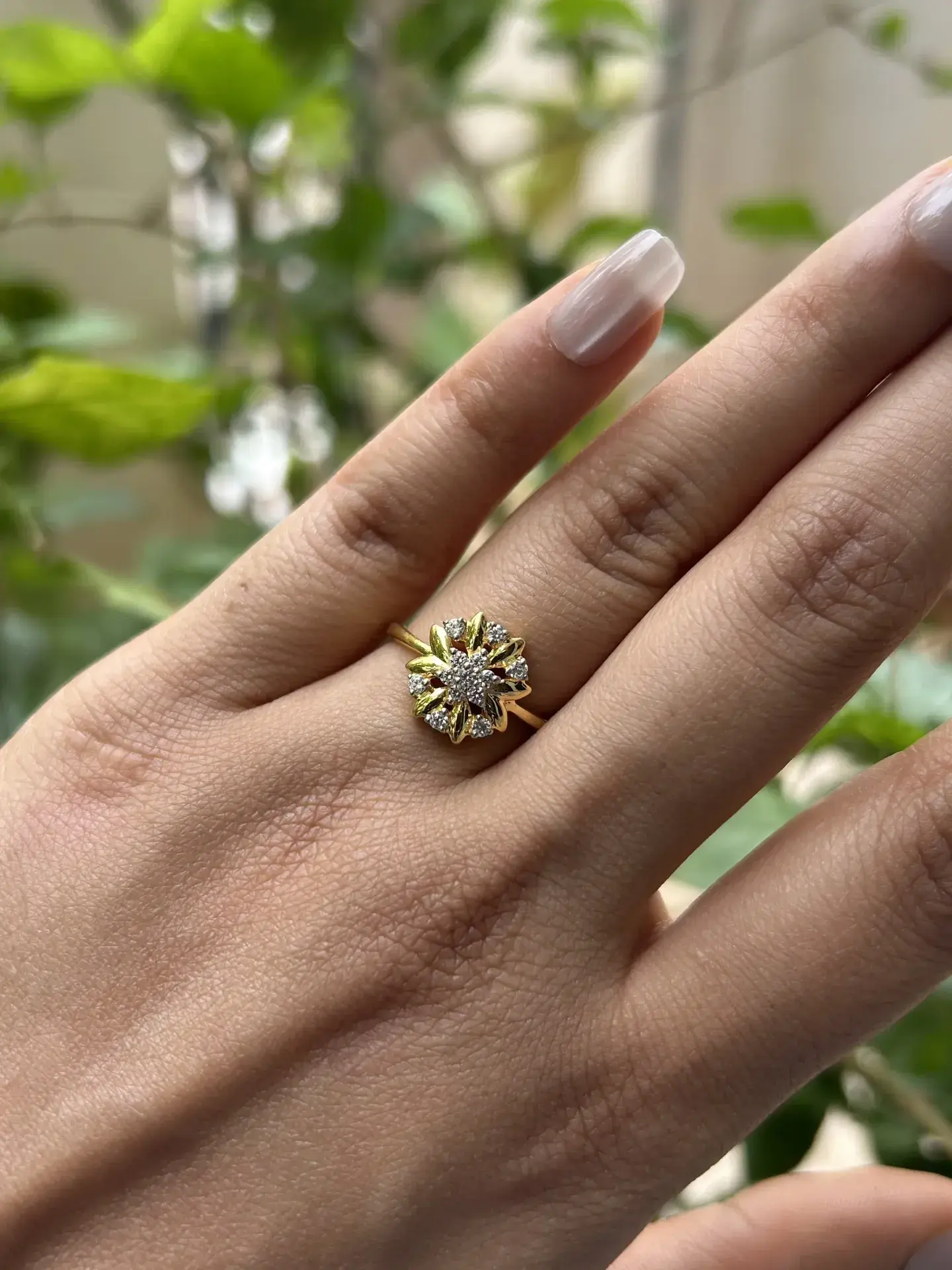 Petal Radiance Ring