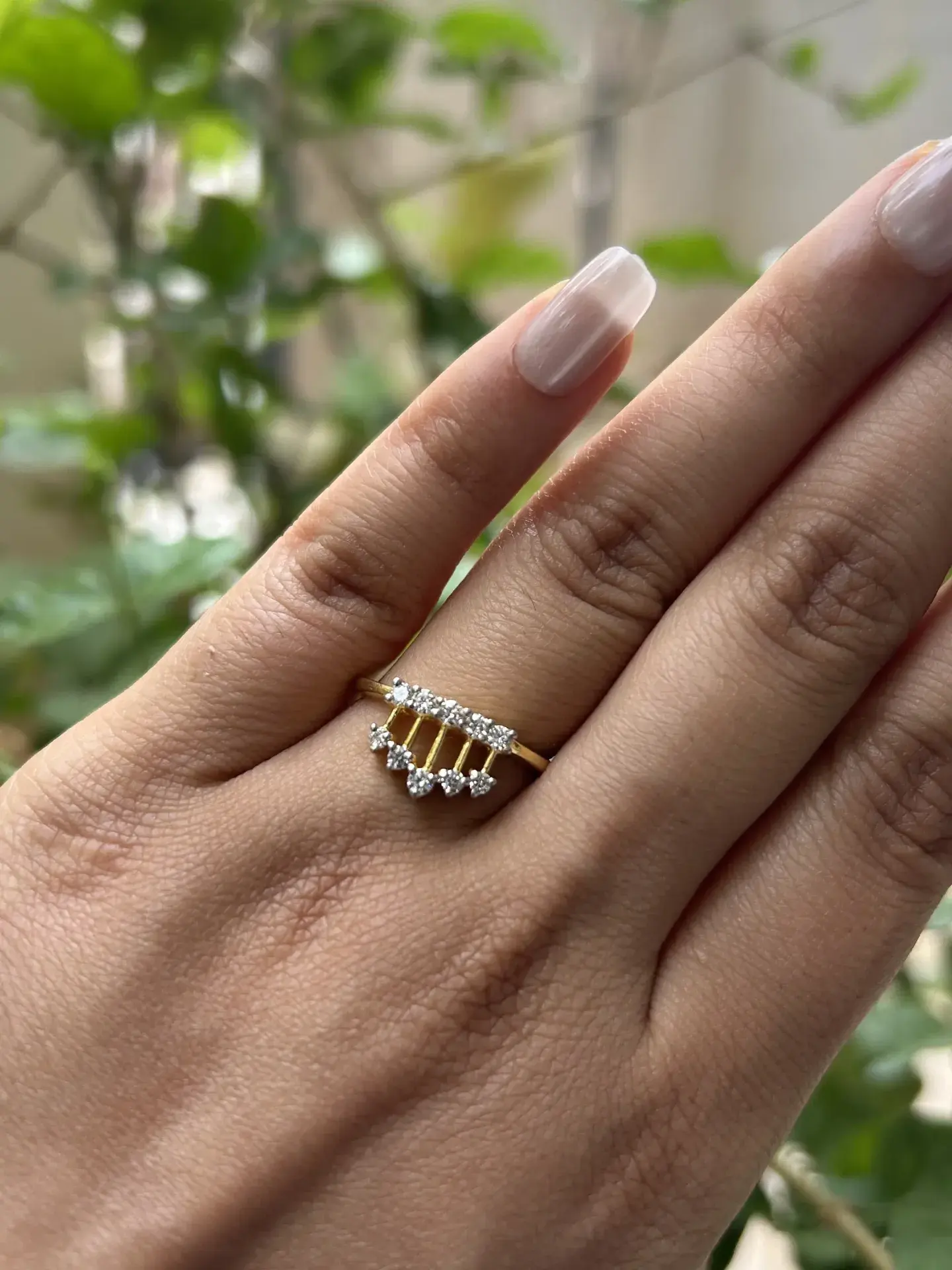 Ethereal Column Ring