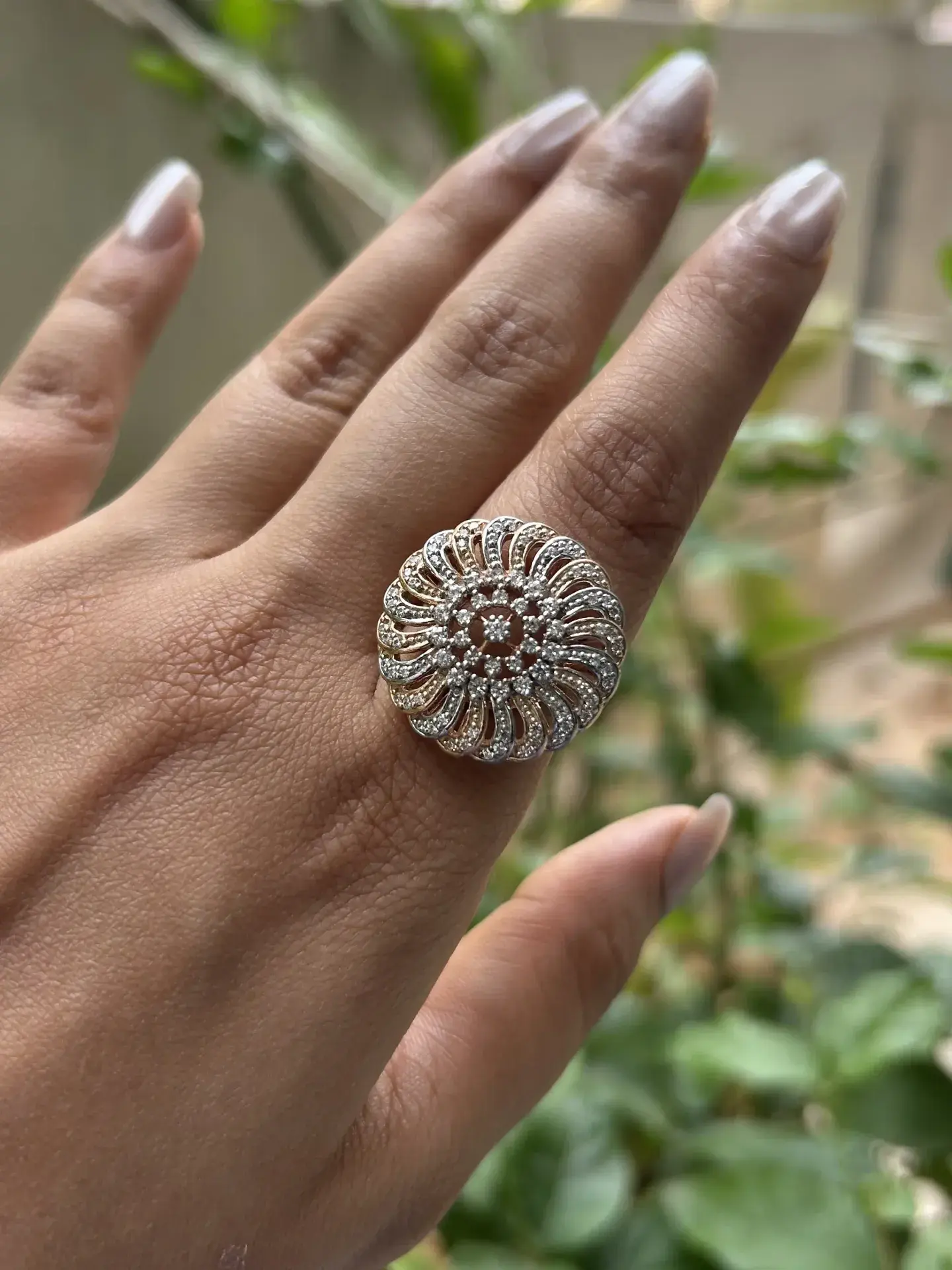 Celestial Spiral Ring
