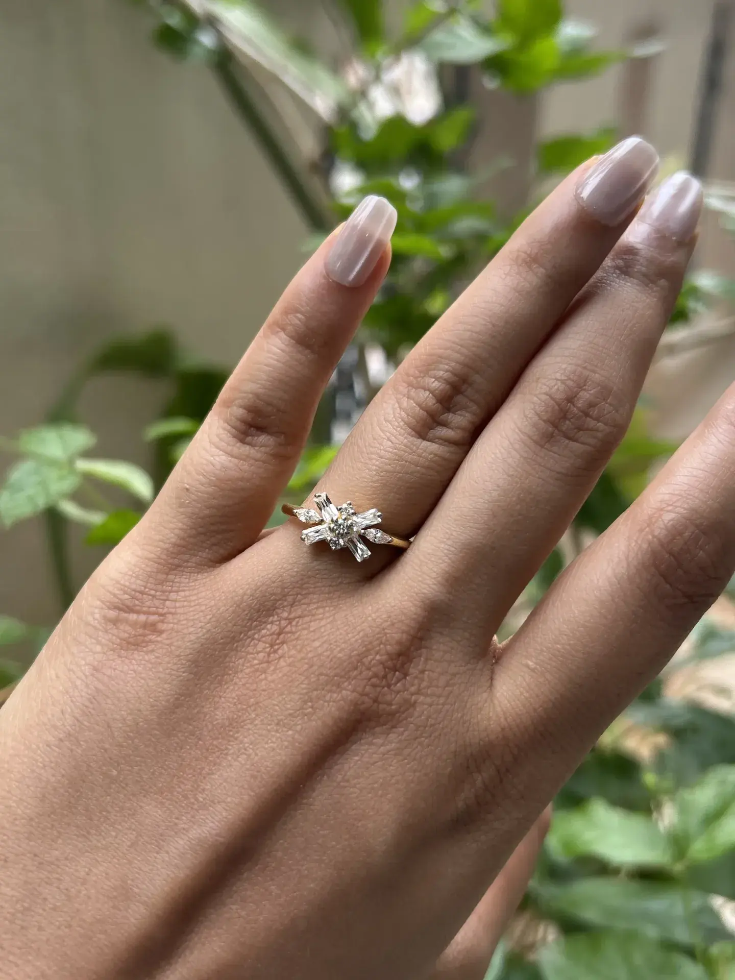 Celestial Starburst Ring