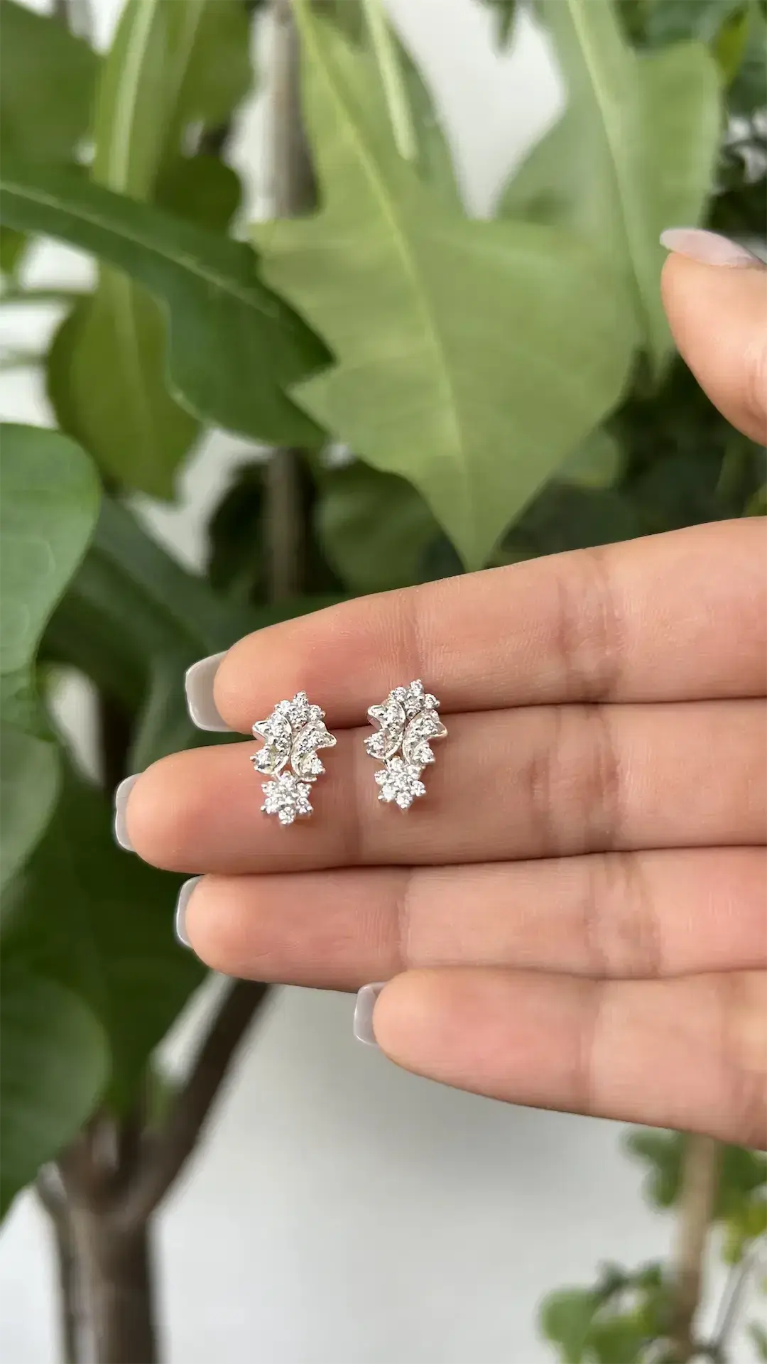 Celestial Floral Cluster Earrings