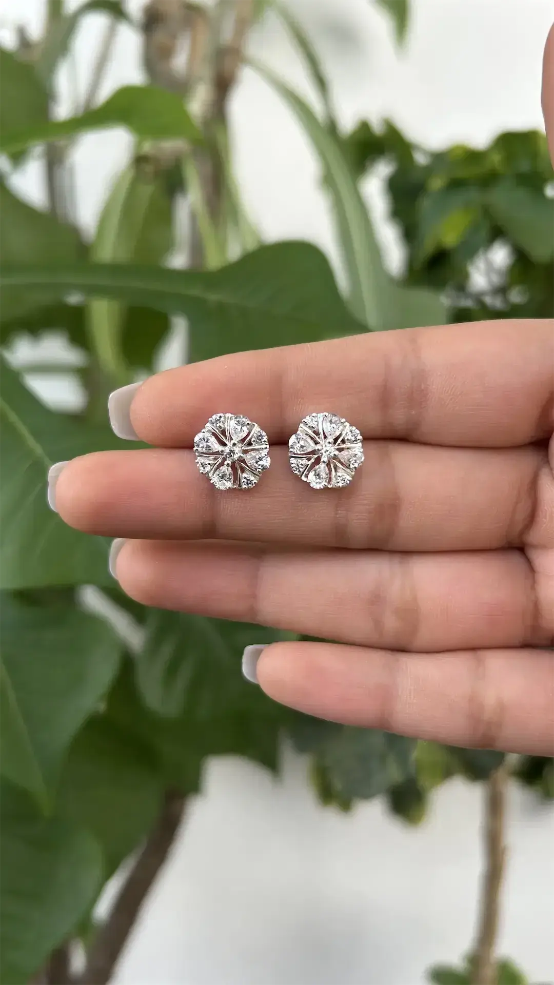 Celestial Floral Studs