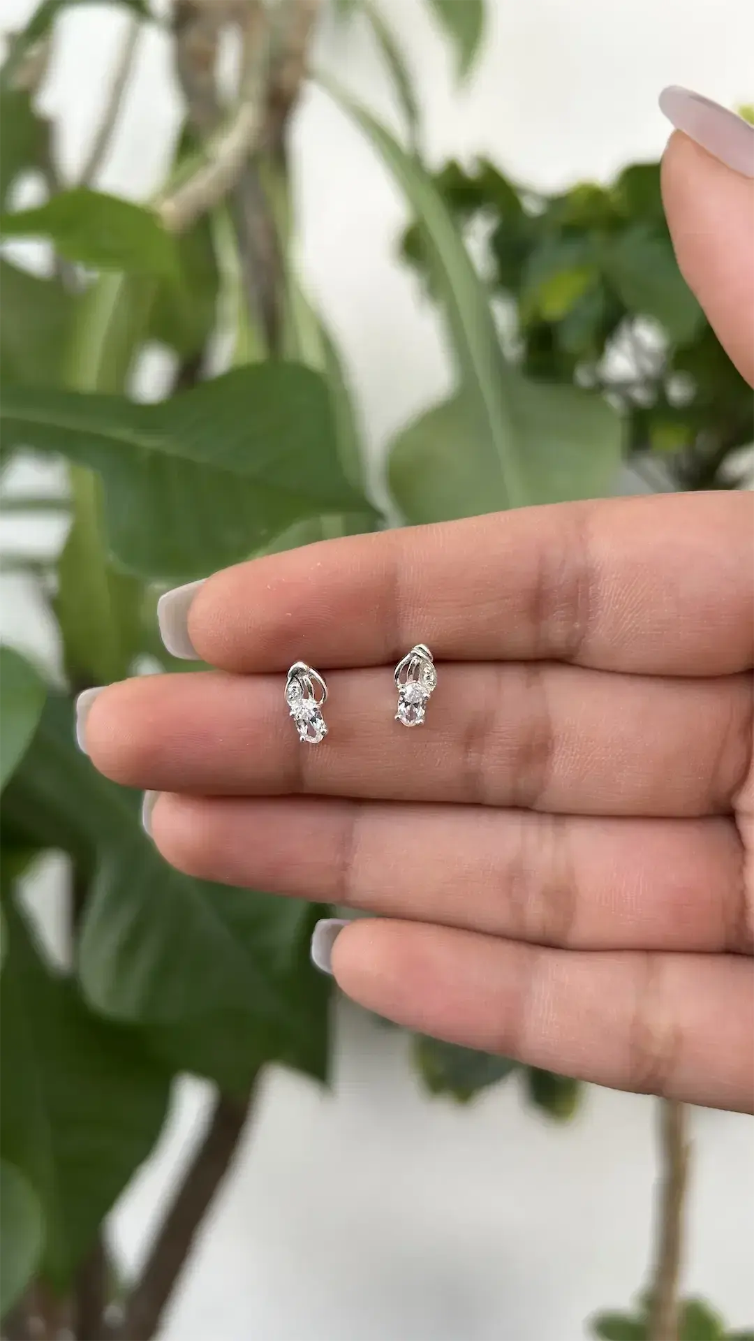Celestial Teardrop Studs
