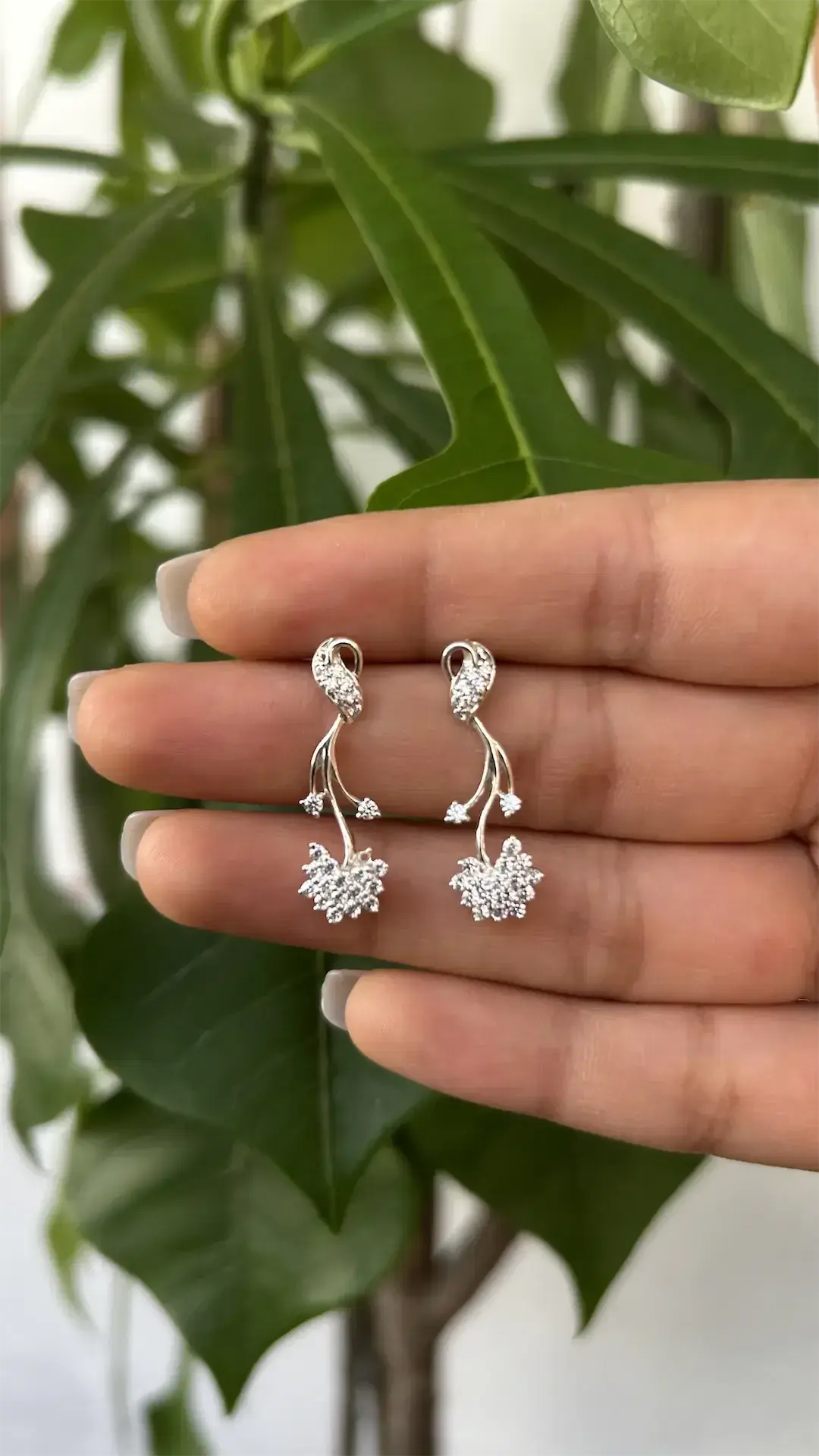 Ethereal Vine Drop Earrings