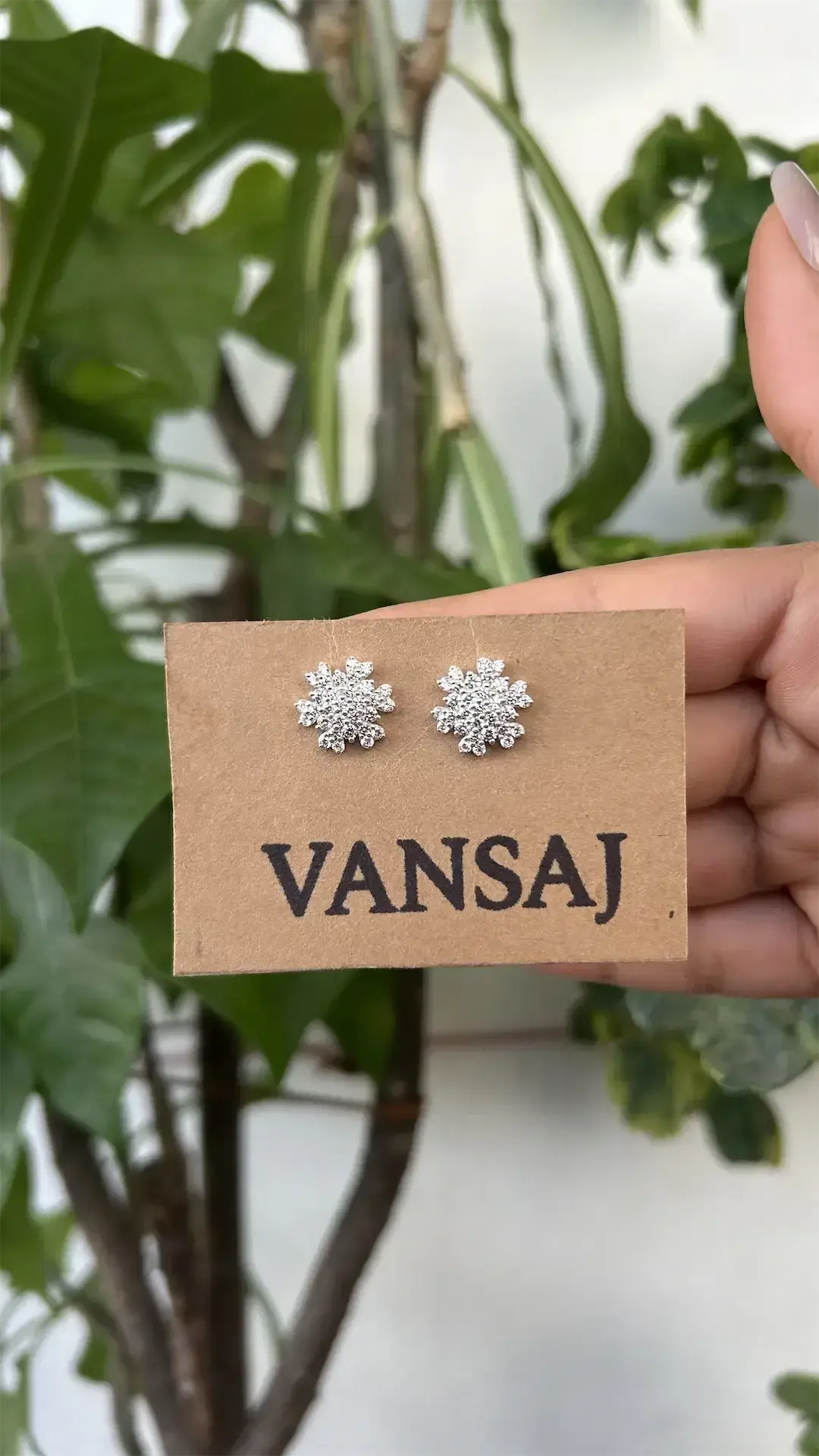 Celestial Snowflake Studs