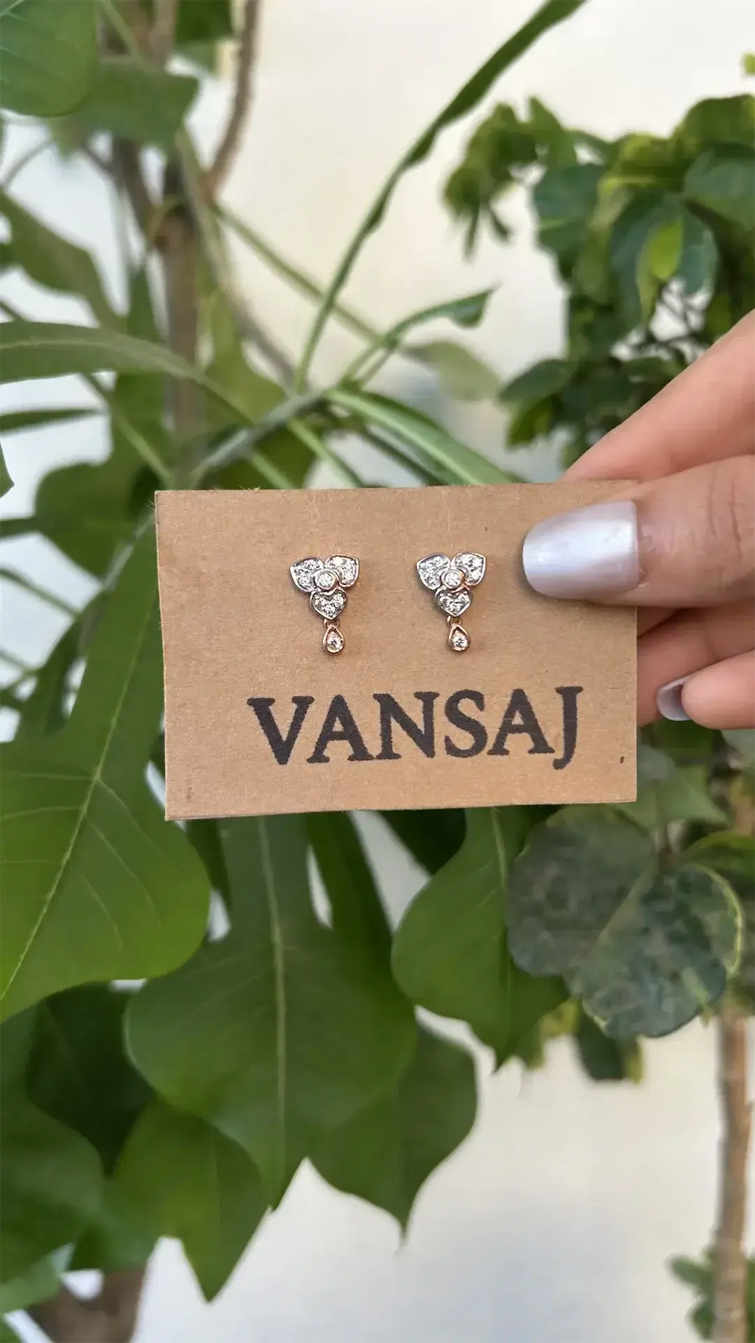 Petal Dewdrop Studs
