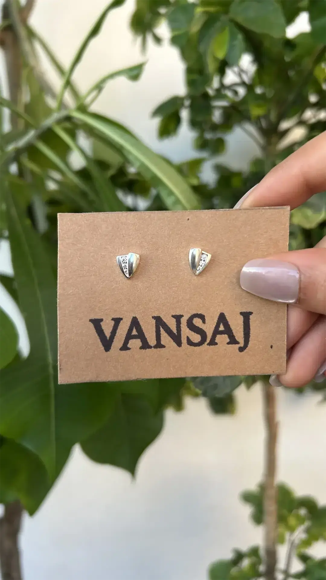 Minimalist Silver Heart Studs