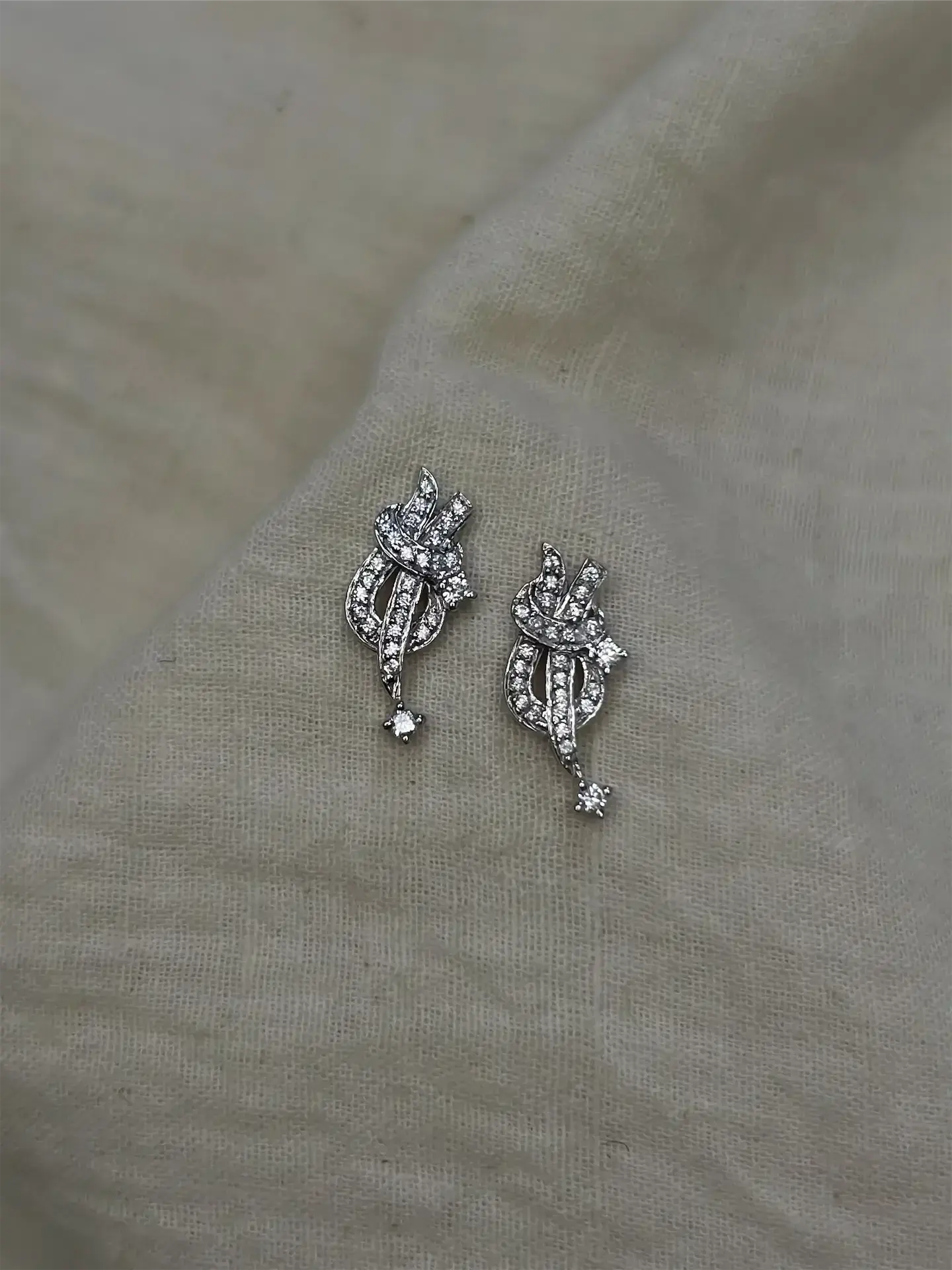 Ethereal Ribbon Studs