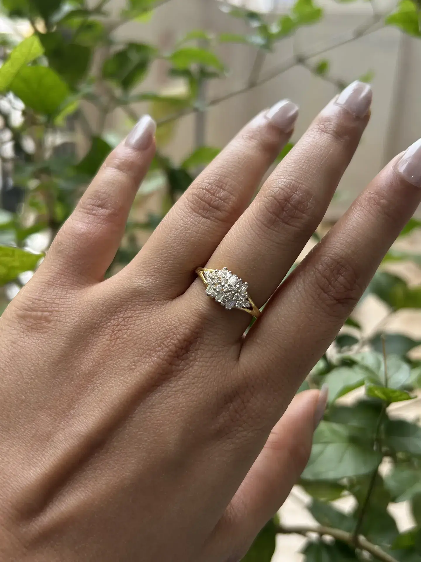 Celestial Cluster Ring