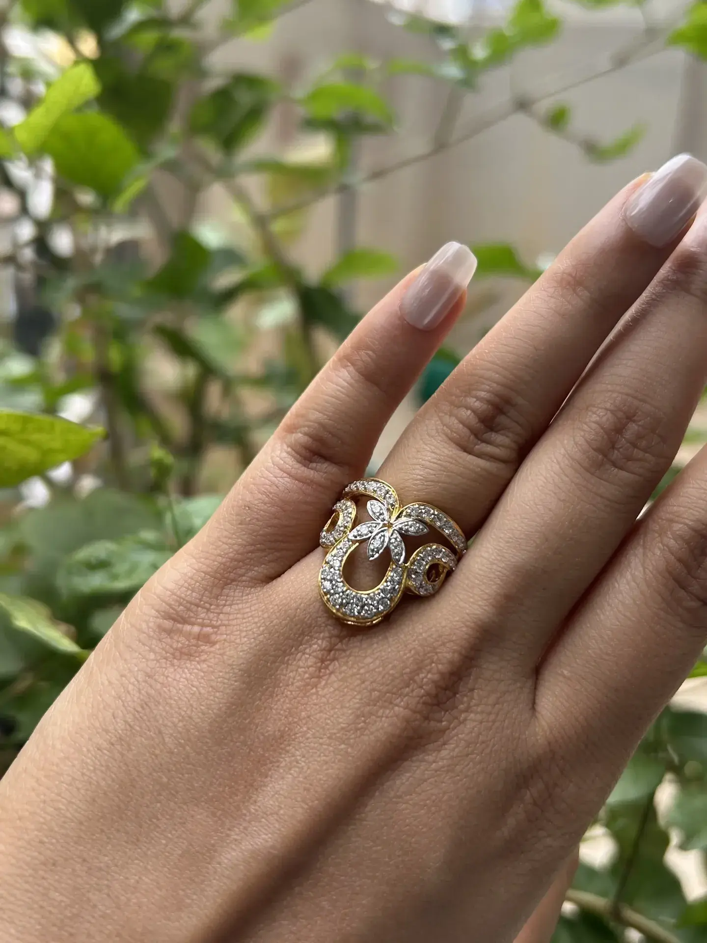 Golden Bloom Ring