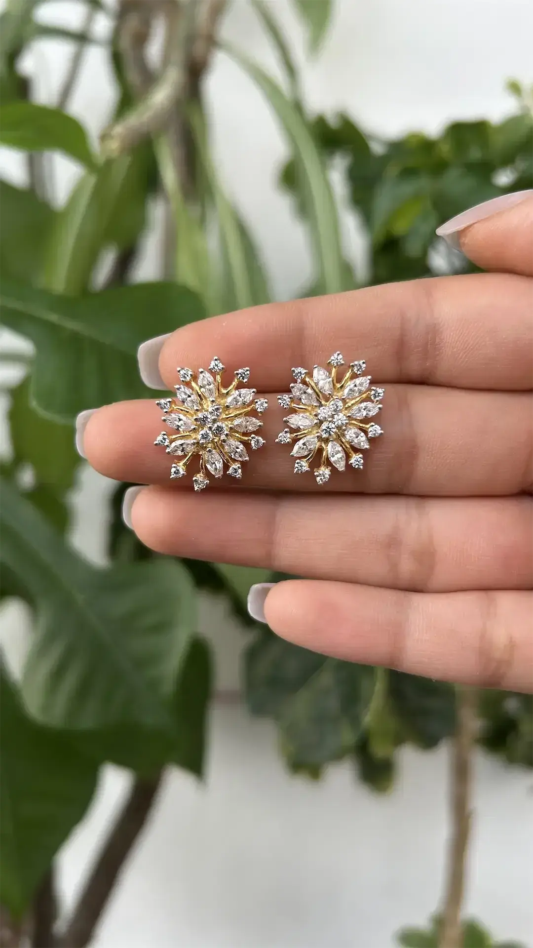 Celestial Marquise Star Studs